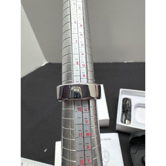 Smart Ring Health/Intelligent With Bluetooth & Charging Case 9.5 Box 10 - Picture 2 of 7